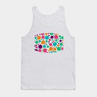 Rainbow Polka Dot Tank Top